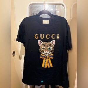 Gucci cat t-shirt